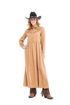 Vestido Zenz Western Lançamento Cowboys Zw0125044 - Traje certo country