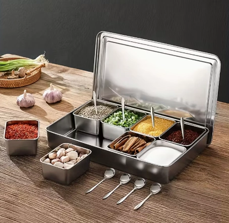 CONTENEDOR DE ESPECIAS DE ACERO INOX X8U - comprar online