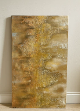 CUADRO RECTANGULAR - DORADO - comprar online