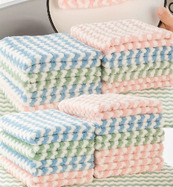 JUEGO DE TOALLAS C/ RAYAS - comprar online