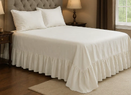 JUEGO SABANAS AMERICANO 1800 HILOS *QUEEN CON FALDON - comprar online