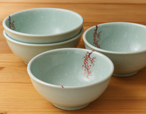 TAZON ESTAMPADO FLORES X4