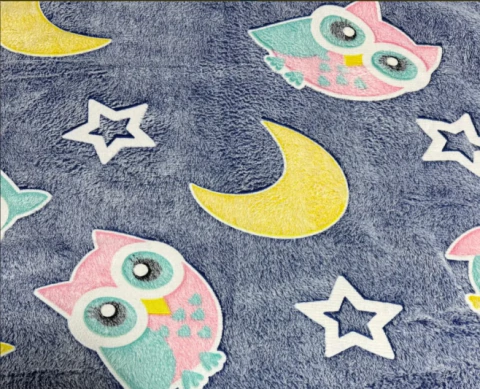 COLCHITA PLUSH CON CORDERITO LUMINOSAS,2 PLAZAS - comprar online