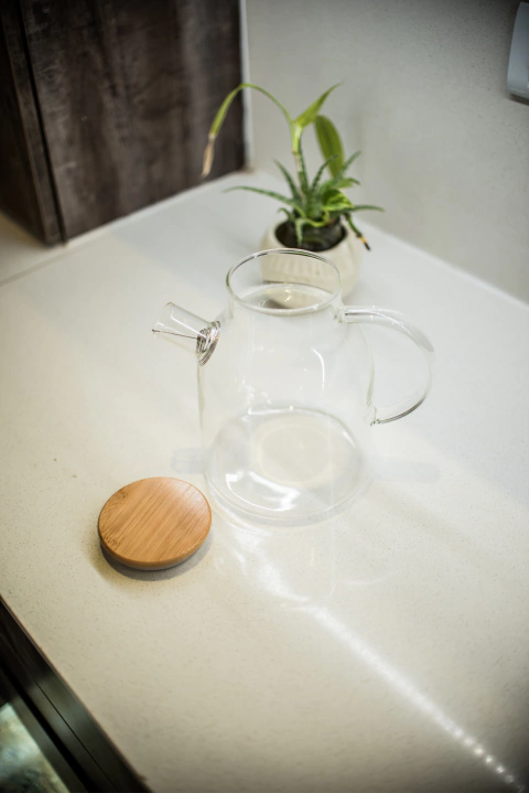 PAVA DE VIDRIO 1.8 LT QUILO-SA - comprar online