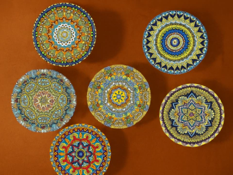 PLATOS DESECHABLES BOHEMIOS - comprar online