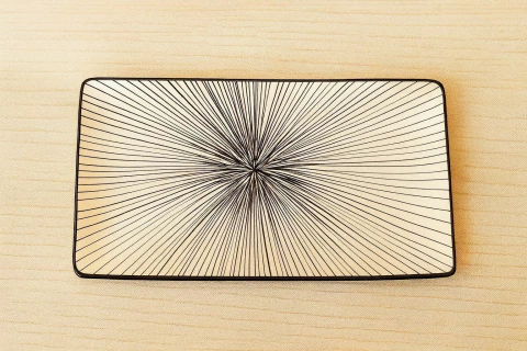 PLATILLO RECTANGULAR RADIAL