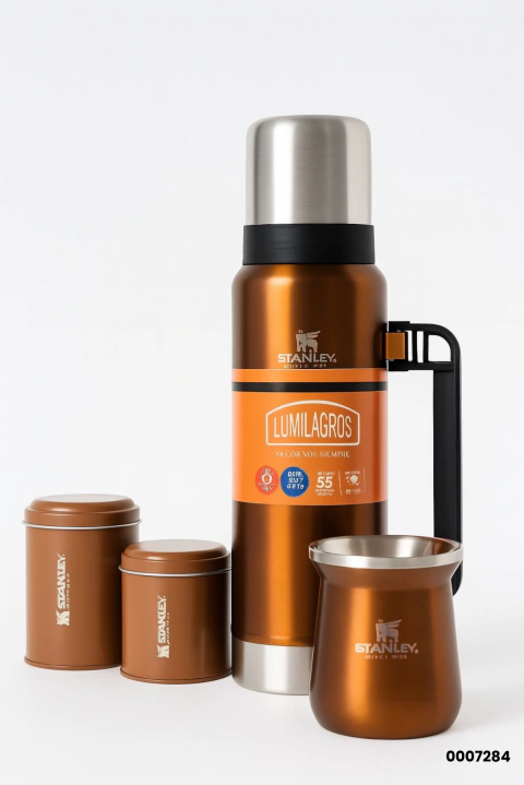 TERMO+MATE+BOMB+YERB+AZU+CUCH STANLEY-LUMILAGRO 1.2 LT - comprar online