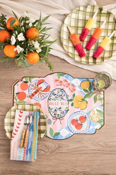 Plato sitio papel AMALFI - comprar online