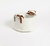 Canasto BOUCLE WHITE redondo - comprar online