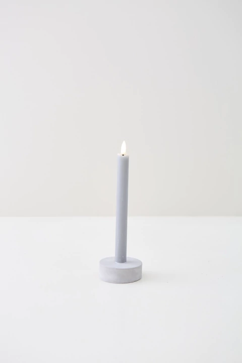 Vela LED 22cm gray - Pack x2 - comprar online