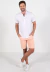 Bata manga curta comfort baker branco