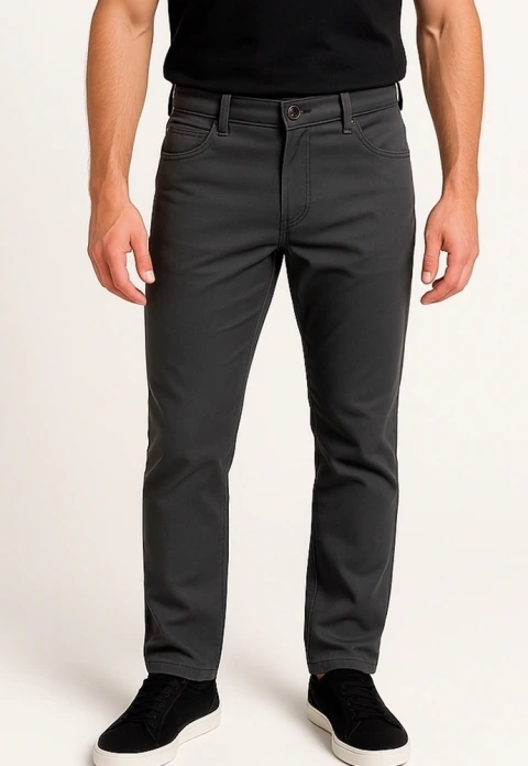 Calça casual masculina iron free - comprar online