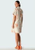 Vestido casual chemise linho estampado - comprar online