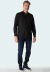 Camisa casual masculina manga longa classic fit manhattan preto