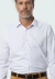 Camisa social manga longa slim maquinetada west branco - comprar online