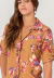Blusa alice viscose slub span floral beg - comprar online