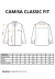 Camisa social masculina manga longa classic fit xadrez duplo marinh/brc - Zux