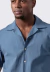 Camisa textura manga curta zux trend urca azul - comprar online