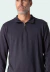 Casaco tricot masculino gola alta zíper ii chumbo - comprar online