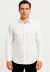 Camisa social masculina manga longa classic fit oxford branco