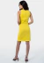 Vestido work linen marias amarelo na internet