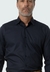 Camisa social masculina manga longa slim lisa marinho - comprar online