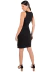 Vestido work linen marias preto na internet