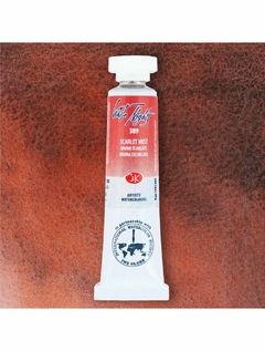 Tinta Aquarela White Nights em Tubo Tons Granulados Cor Scarlet Mist - 389