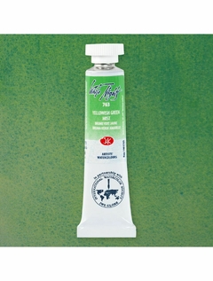 Tinta Aquarela White Nights em Tubo Tons Granulados Cor Yellowish Green Mist - 763