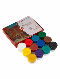 Kit Guache Nevskaya Palitra Sonnet - 12 cores de 20ml - 1571