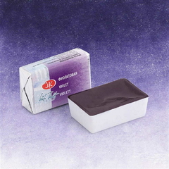 Tinta Aquarela White Nights em Pastilha 2,5 ml. - Cor Violet - 607