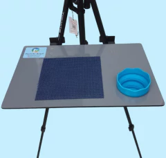 Copo retrátil de silicone para limpeza de pincéis, indicado para tintas a base D'ÀGUA. - comprar online