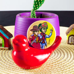 Botton Lampião e Maria Bonita - comprar online