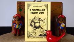 O Monstro que Engolia Vidas | Autor: Rouxinol do Rinaré - Teu Cordel | Loja de cordéis e produtos nordestinos