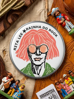 BOTTON RITA LEE — RAINHA DO ROCK