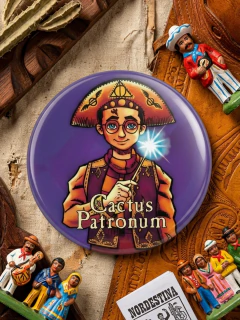 BOTTON HARRY POTTER — CACTUS PATRONUM