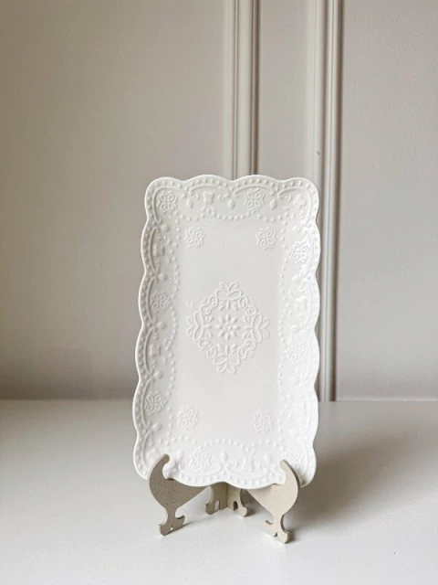 BANDEJA PUNTILLA RECTANGULAR - grande - comprar online