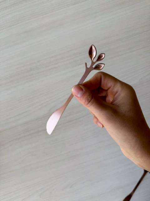 UNTADOR LEAVES ROSE GOLD - comprar online