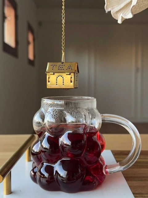 INFUSOR PARA HEBRAS - casita dorada - comprar online