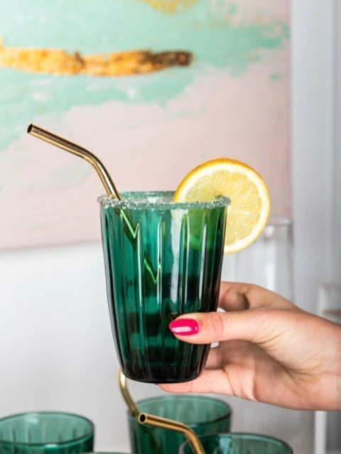 SET x 2 VASOS VERONA - verde benetton - comprar online