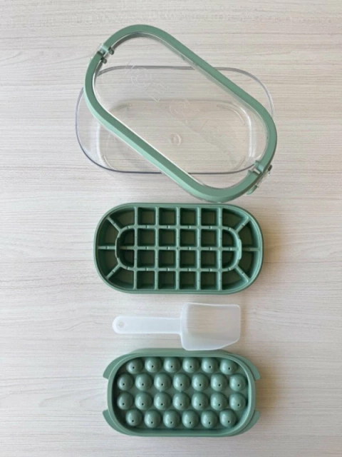 MOLDE PARA HIELO - verde agua - comprar online