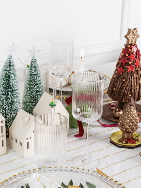 SET X 4 COPAS BARCELONA REDONDEADO - comprar online