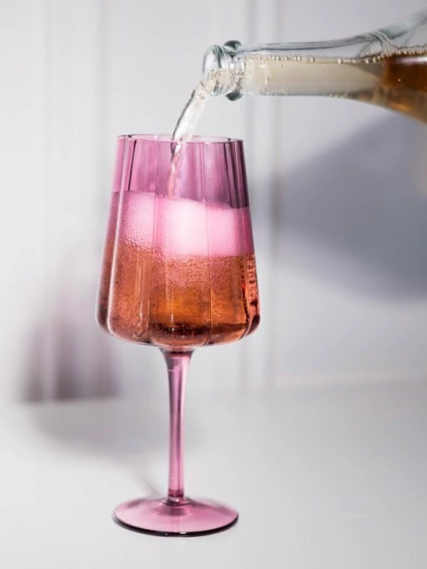 SET X 2 COPAS CAPRI - Rosa borravino