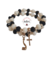 kit pulseiras proteção Preto Velho 2 peças