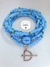 Guia Odé Azul Fio de contas Miçangas - comprar online