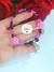 Pulseira Proteção Pombagira Menina Pink e Preto