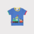 Camiseta Amigos no trem