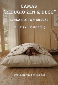 CAMAS - REFUGIO ZEN & DECO - T: 2 - ULTRA SUAVE - (DISEÑO 2 EN 1)