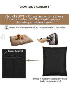 CAMA "VALKISOFT" T. 2 - ANTI STRESS - ULTRTA SUAVE - (Relleno Encapsulado) - tienda online