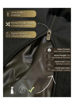 CAMA "VALKISOFT" T. 2 - ANTI STRESS - ULTRTA SUAVE - (Relleno Encapsulado) - Valkipets